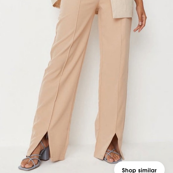 Split front Oversized Pant - Picture 2 of 4